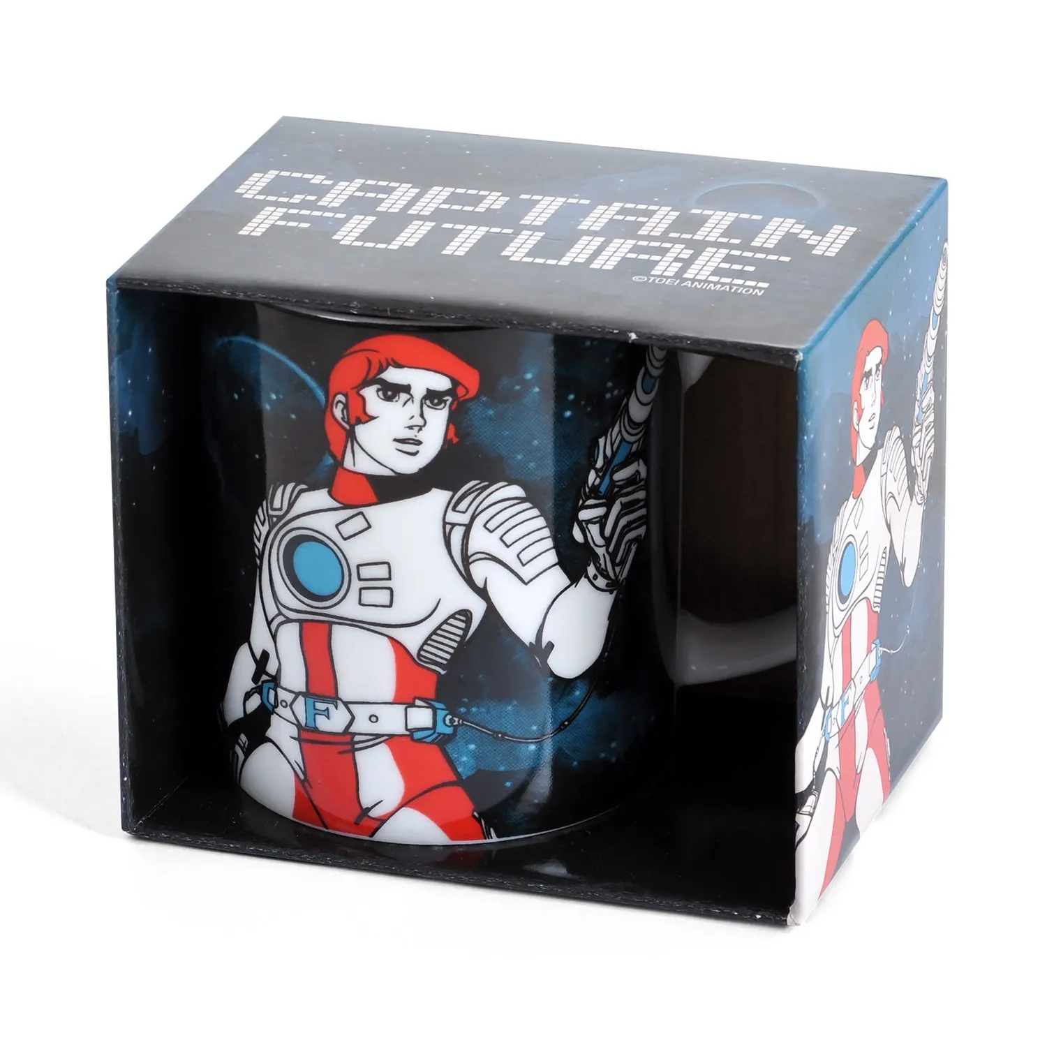 LOGOSHIRT Captain Future I Porzellantasse 300 ml spülmaschinenfest