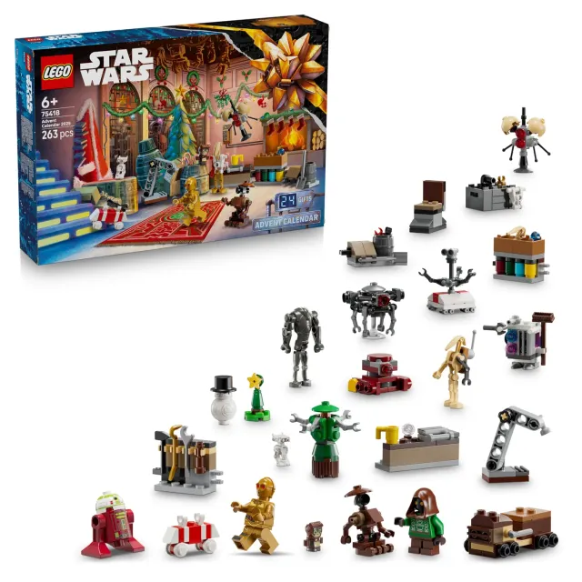 LEGO Star Wars Adventskalender 2025 Spielset 24 Überraschungen