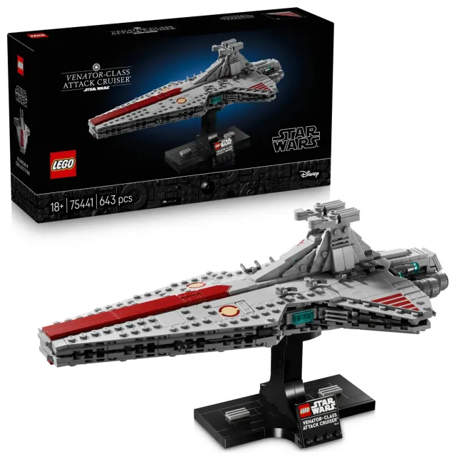 LEGO Star Wars Angriffskreuzer der Venator-Klasse 75441 Bauset