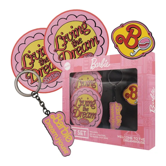 Fanattik Barbie Gift Set Geschenkset Metall