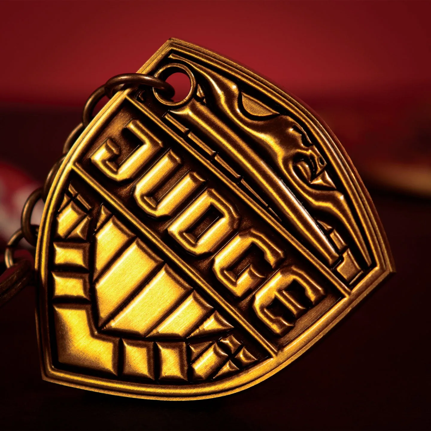 Fanattik 2000 AD Judge Dredd Badge Schlüsselanhänger 54mm
