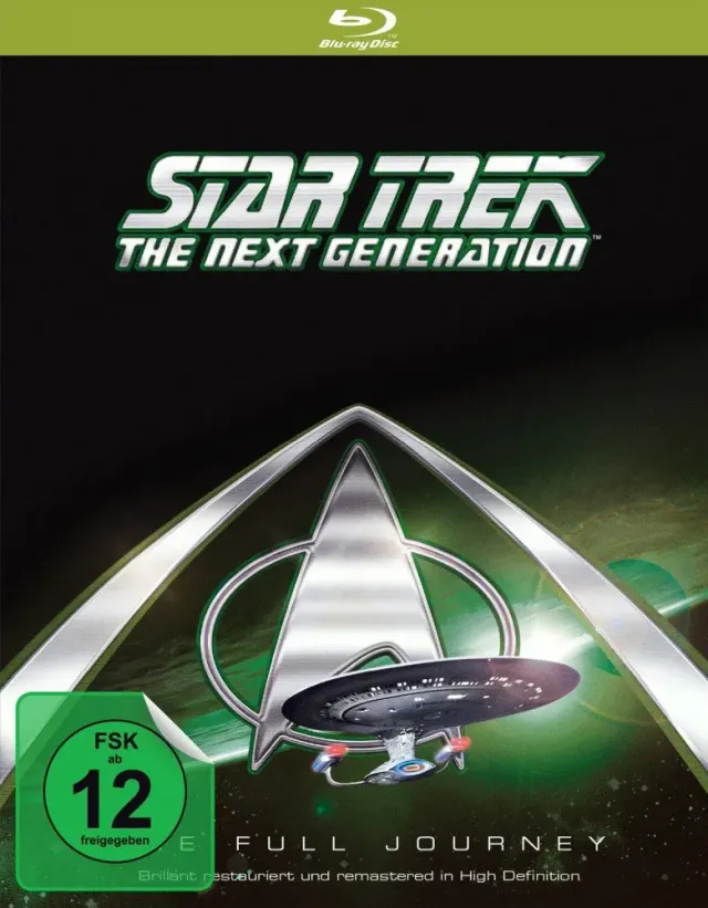 Star Trek Next Generation Full Journey Blu-ray-Box 41 Discs