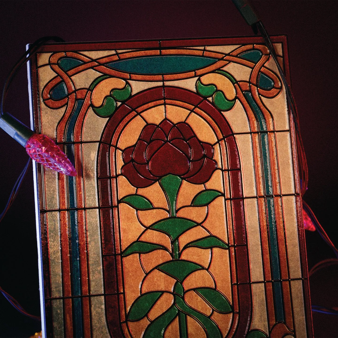 Fanattik Stained Glass Window Resin Plakette 200mm