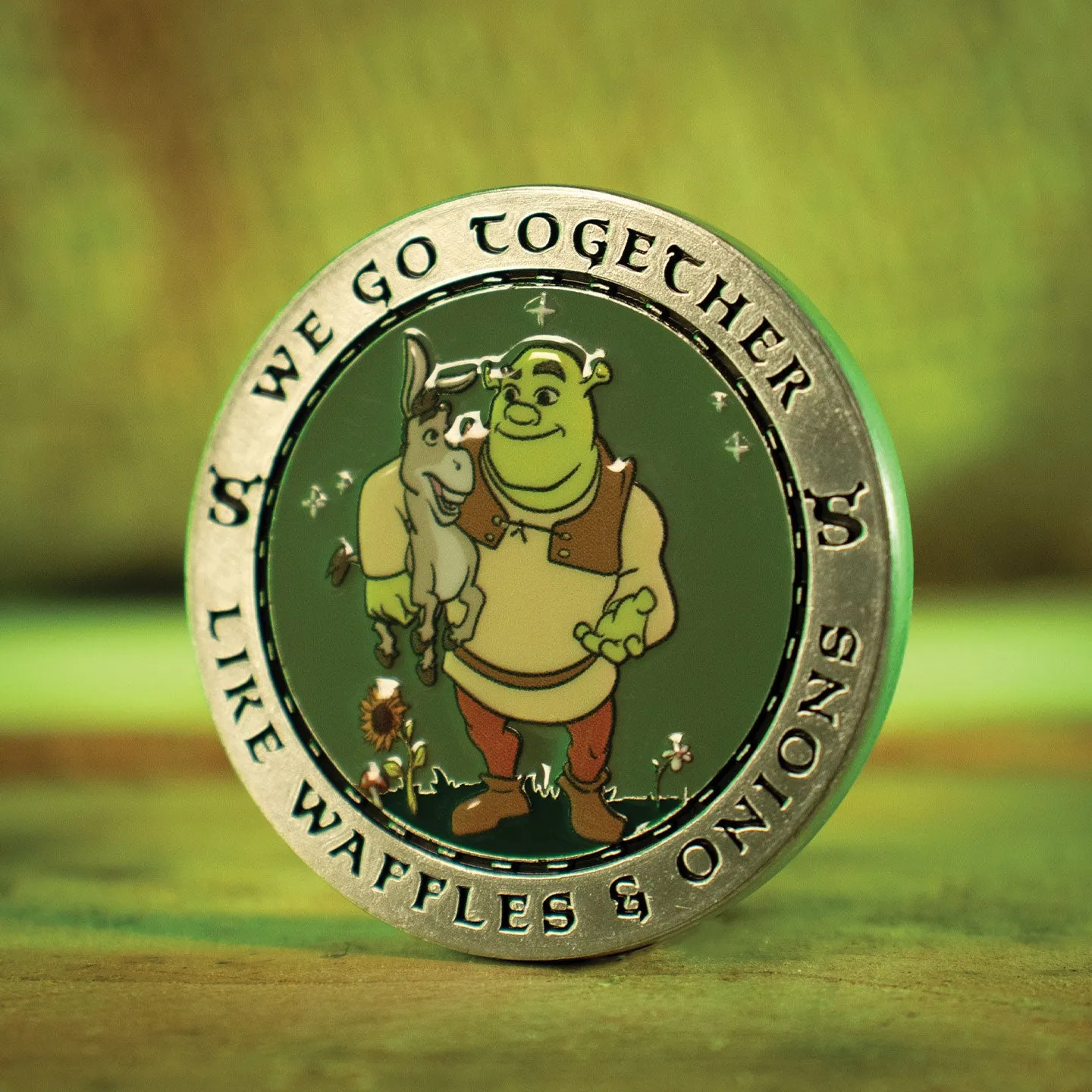 Fanattik Shrek Swamp Sweet Swamp Münze 38mm limitiert