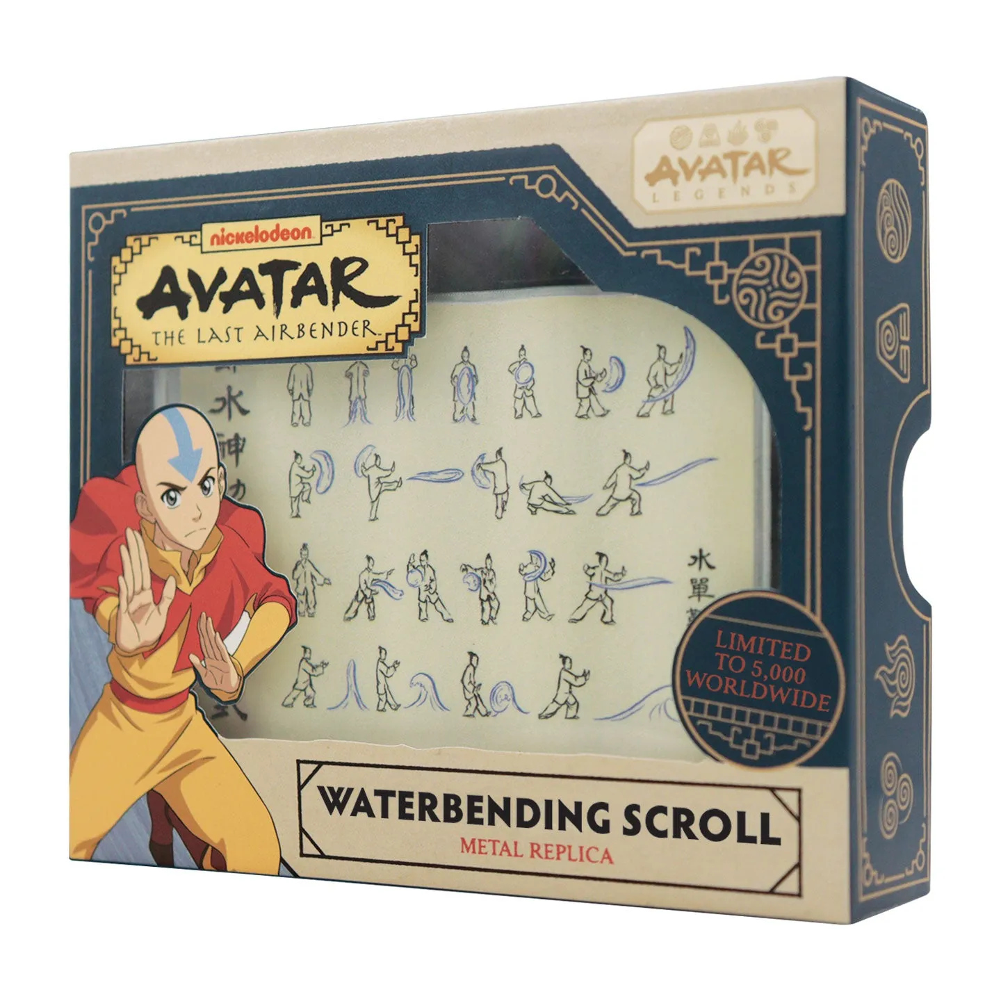 Fanattik Avatar Waterbending Scroll Replik 70x100mm