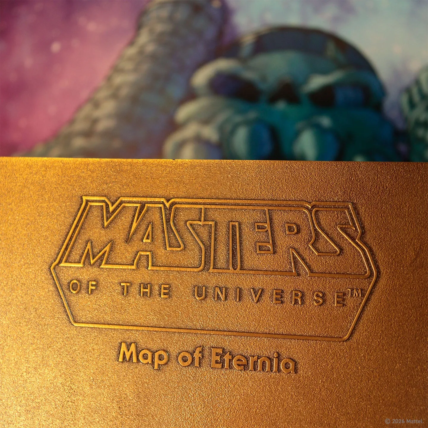 Fanattik Masters of the Universe Eternia Metallkarte Limited Edition