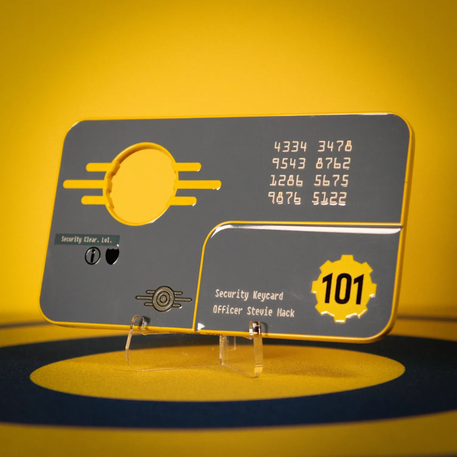 Fanattik Fallout 3 Vault 101 Security Keycard Replik 5000