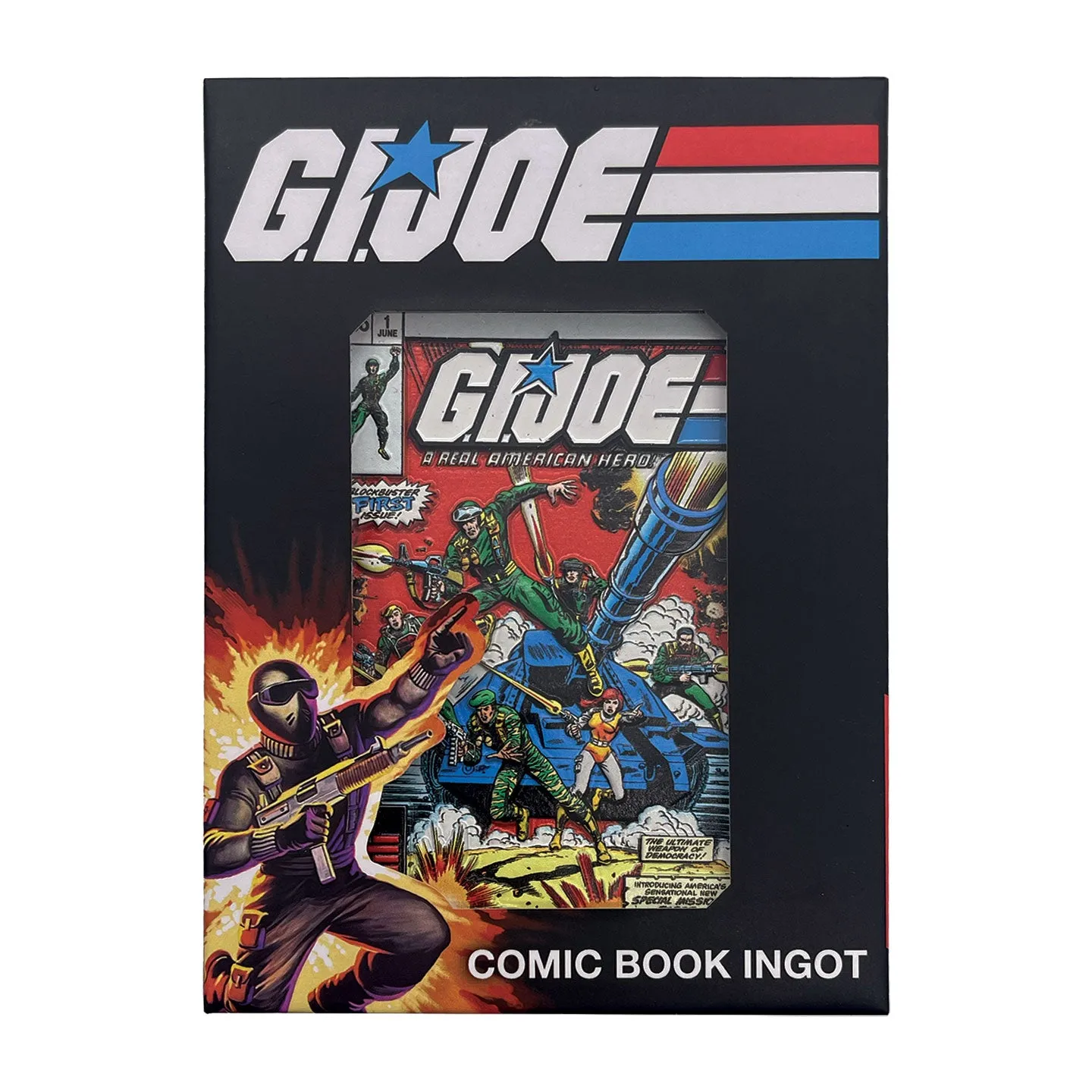 Fanattik G.I. Joe A Real American Hero #1 Sammelbarren limitiert