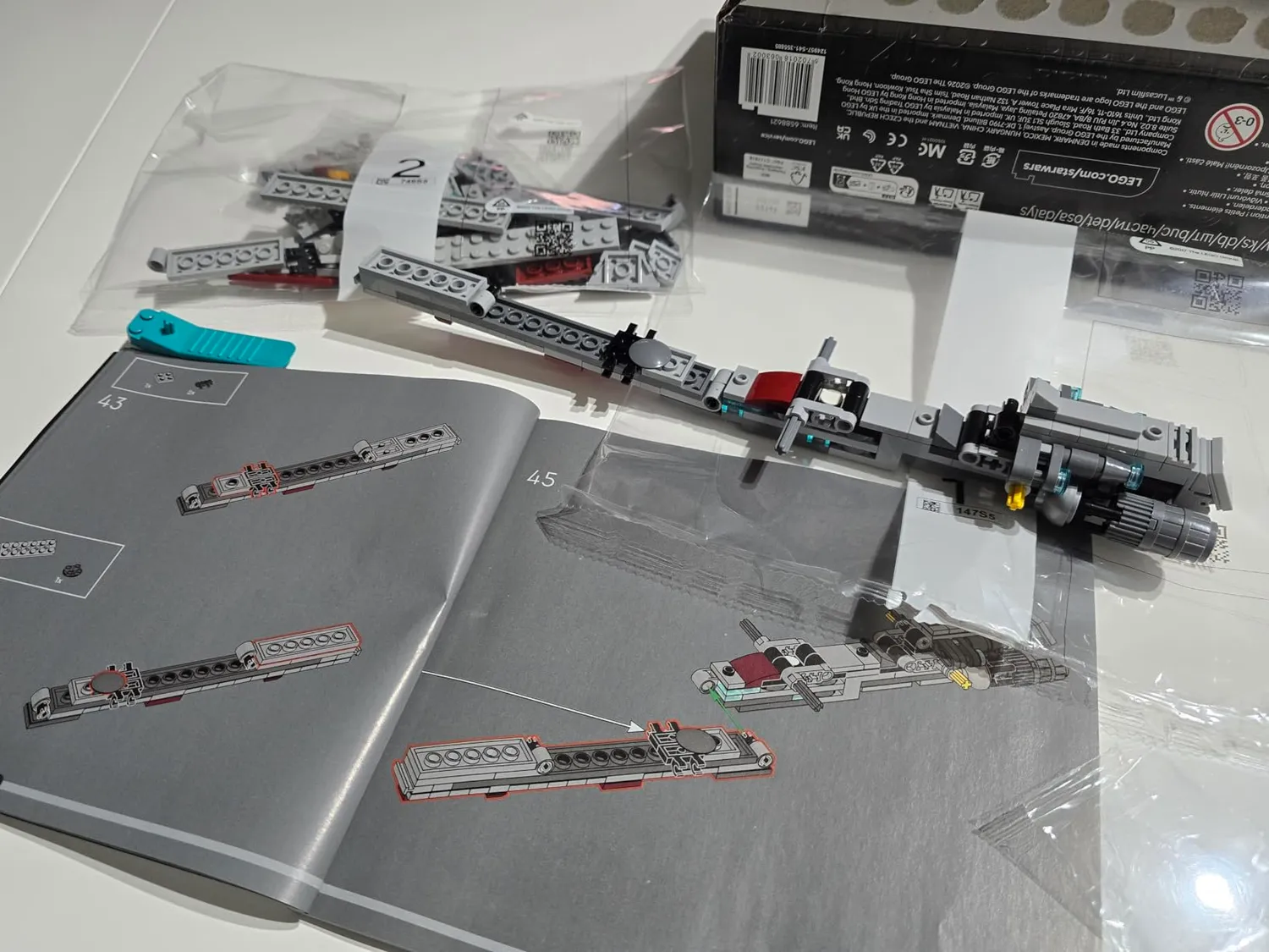 LEGO Star Wars Angriffskreuzer der Venator-Klasse 75441 Bauset
