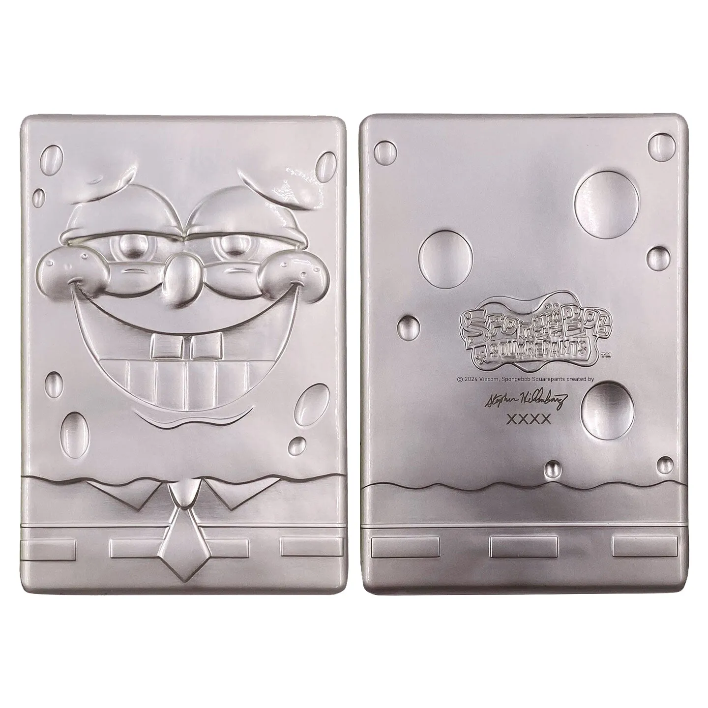 Fanattik SpongeBob SquarePants 25th Anniversary Barren silber limitiert