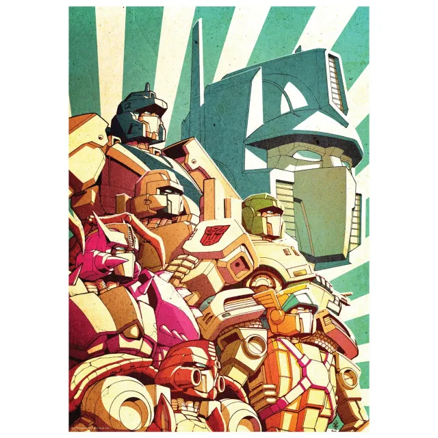 Fanattik Transformers Optimus Prime Kunstdruck A3 limitiert