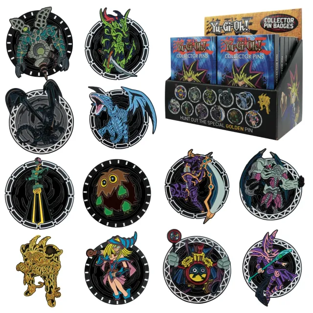 Fanattik Yu-Gi-Oh! Mystery Pin Badge CDU 12er Box
