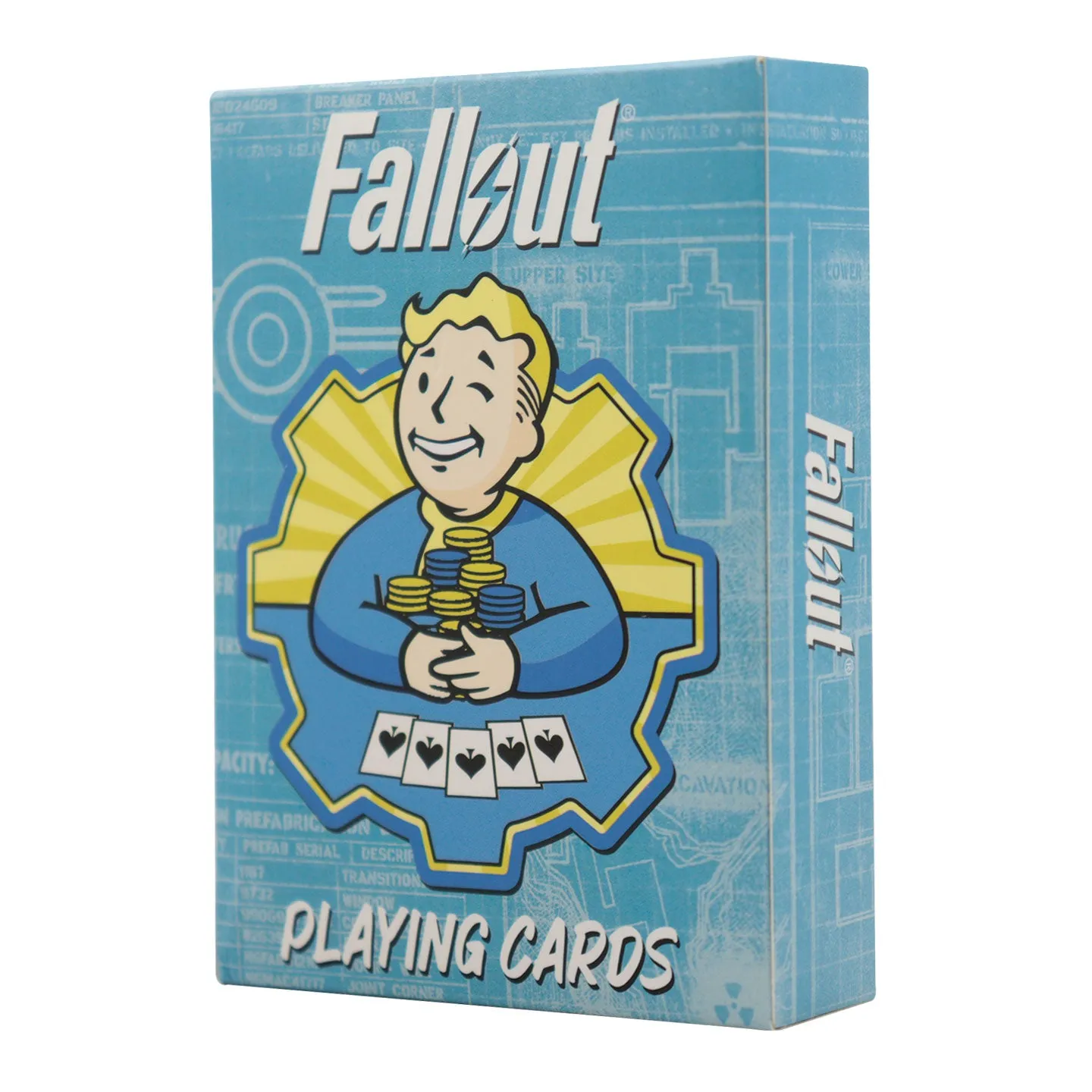 Fanattik Fallout Spielkarten Deck Vault Boy 52 Karten