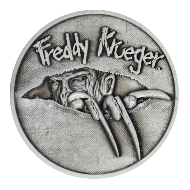 Fanattik Nightmare on Elm Street Medaille 6,5cm limitiert