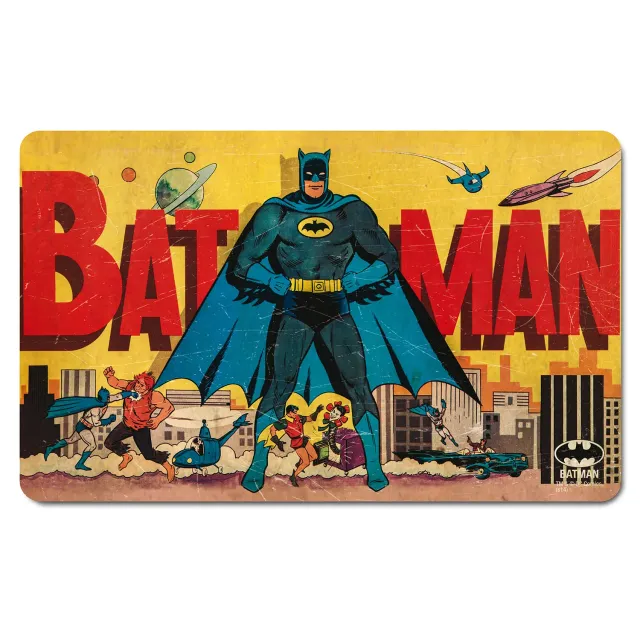 LOGOSHIRT Batman Gotham Brettchen 5er-Set 23x14cm