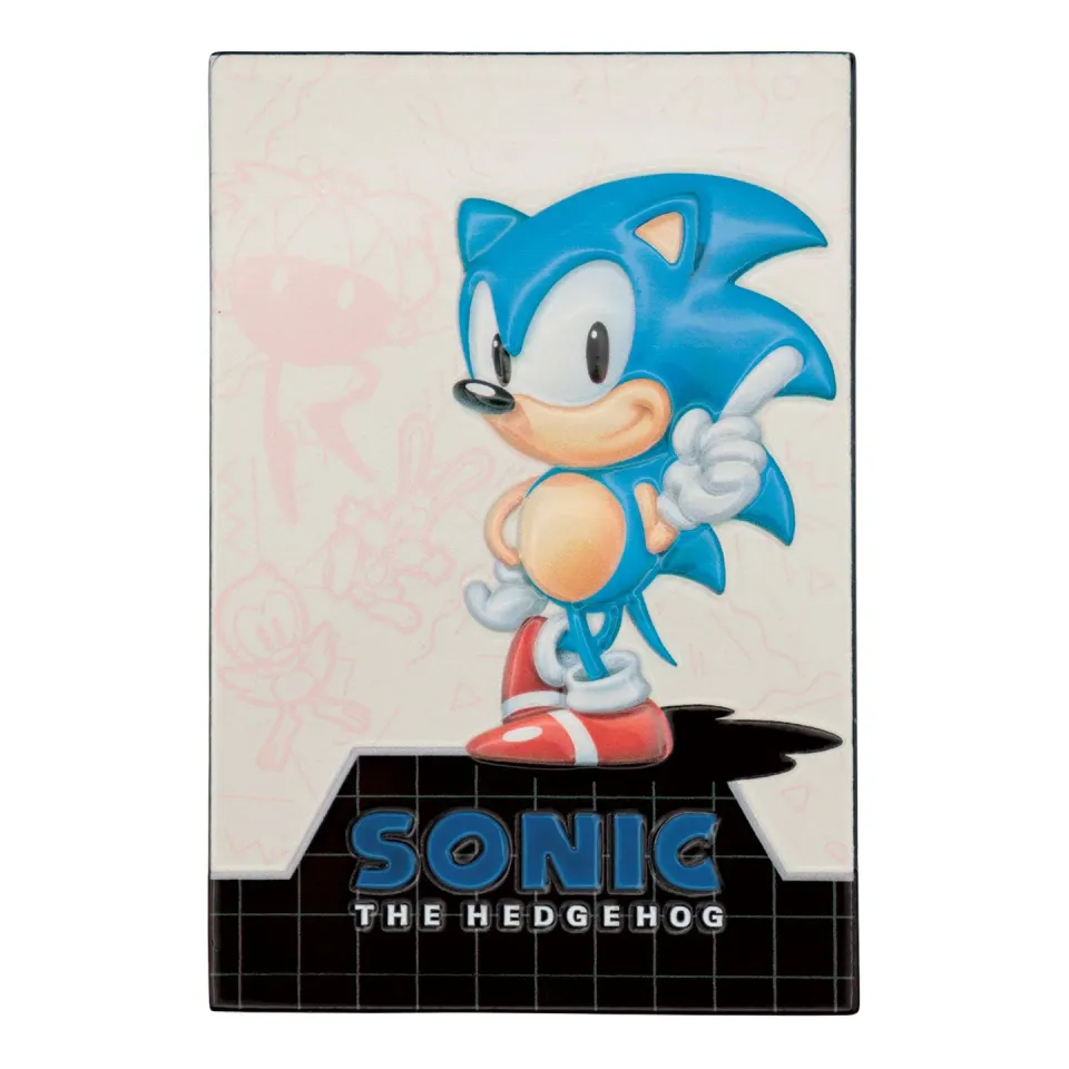 Fanattik Sonic The Hedgehog Ingot 90x60mm limitiert