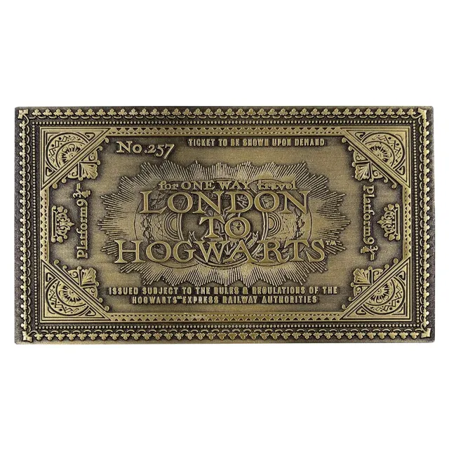 Fanattik Harry Potter Hogwarts Express Zugticket Replik