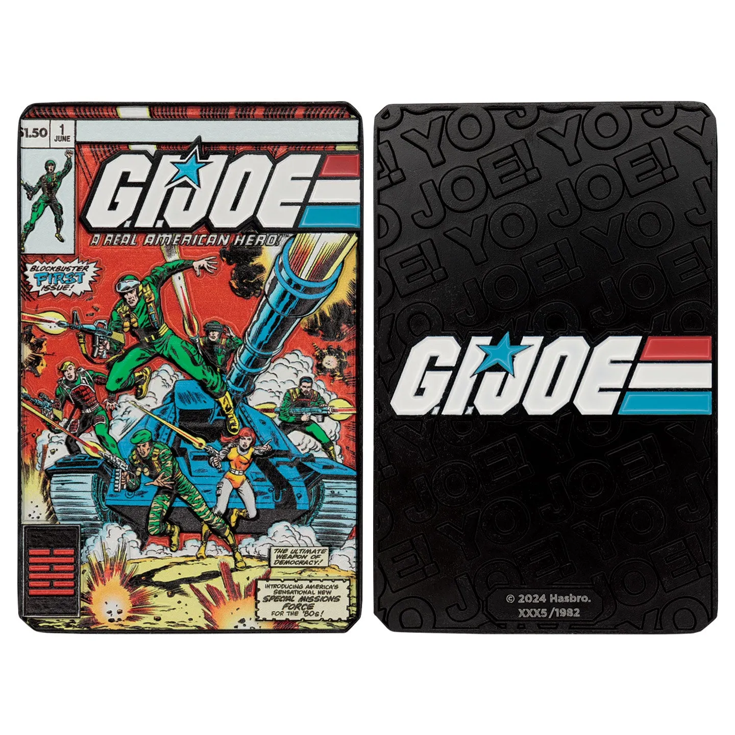 Fanattik G.I. Joe A Real American Hero #1 Sammelbarren limitiert