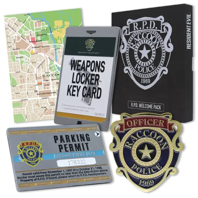 Fanattik Resident Evil 2 R.P.D. Welcome Pack US-Edition