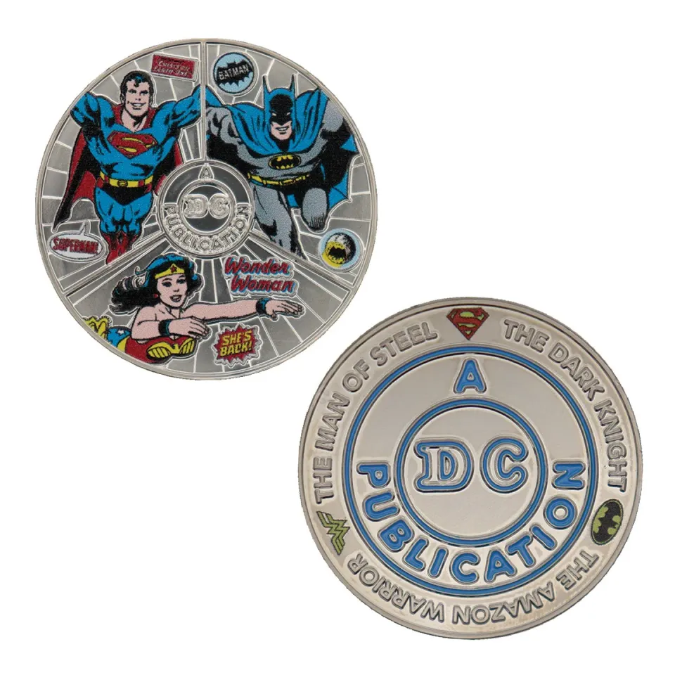 Fanattik DC Comics Legends Sammlermünze 38 mm limitiert