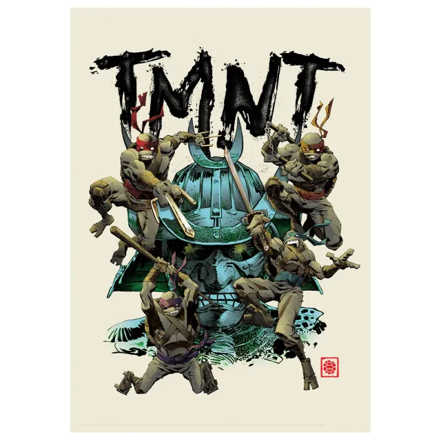 Fanattik Teenage Mutant Ninja Turtles Kunstdruck A3 limitiert