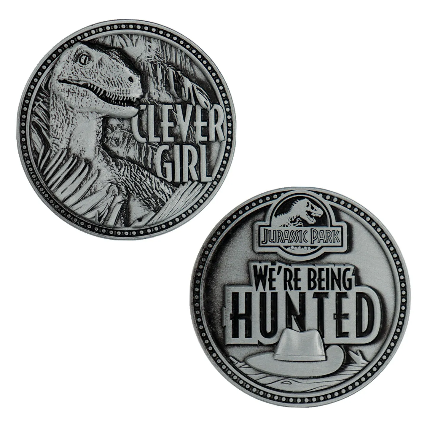 Fanattik Jurassic Park Clever Girl Münze limitiert 5000
