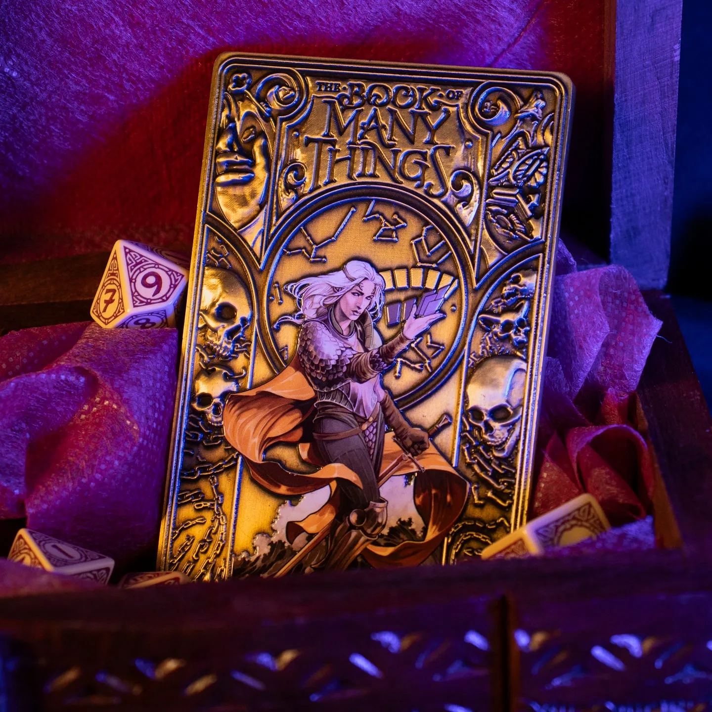 Fanattik Dungeons & Dragons Book of Many Things Sammelbarren limitiert