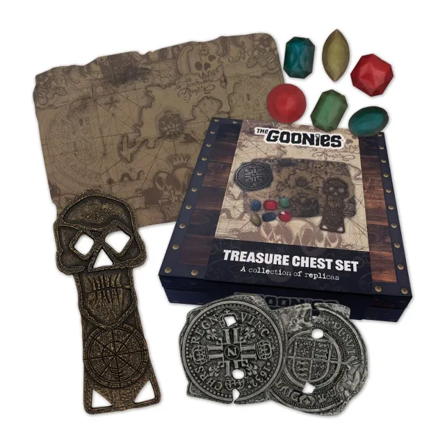 Fanattik The Goonies Treasure Set Schatztruhe 4-teilig limitiert