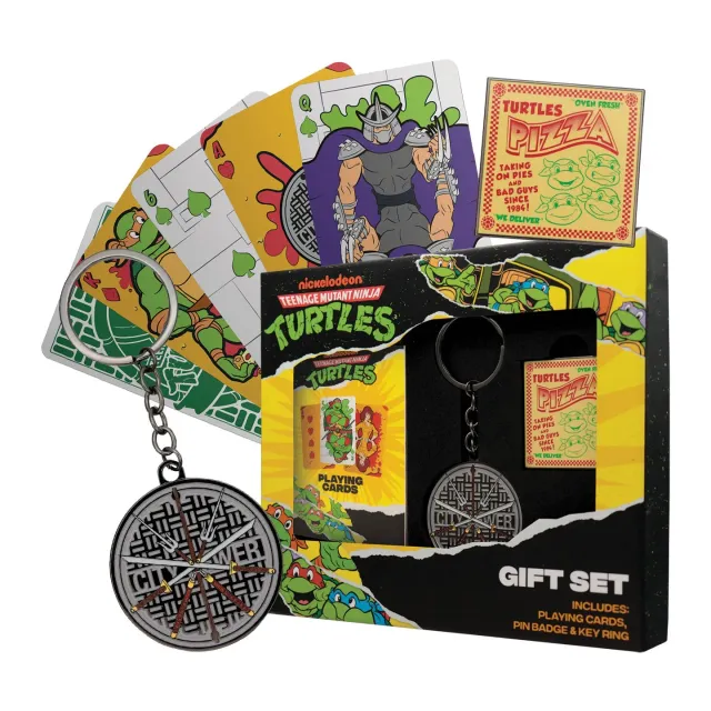 Fanattik Turtles Cowabunga Geschenkset 3-teilig Pizza