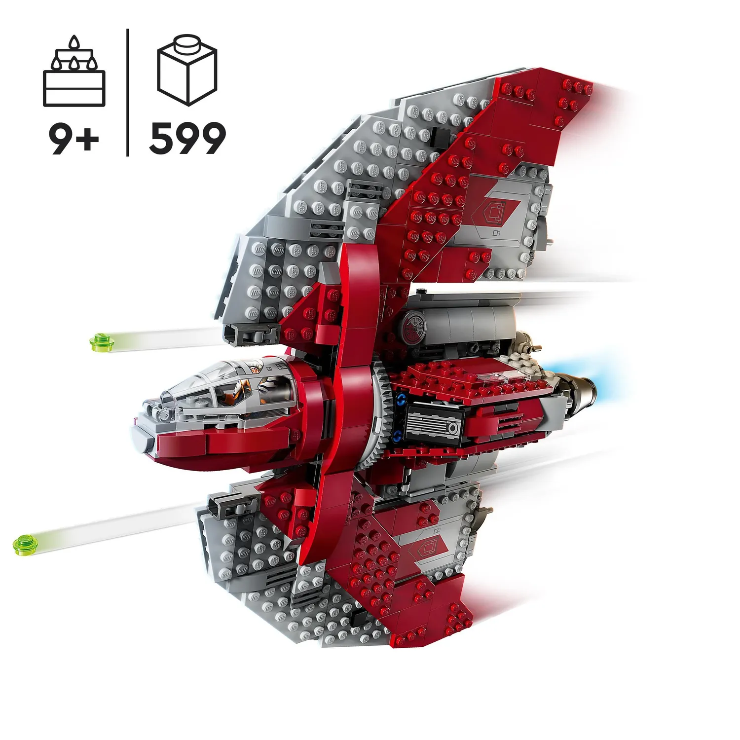 LEGO Star Wars Ahsoka Tanos T-6 Jedi Shuttle 75362