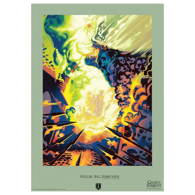 Fanattik Game of Thrones Art Print A3 limitiert