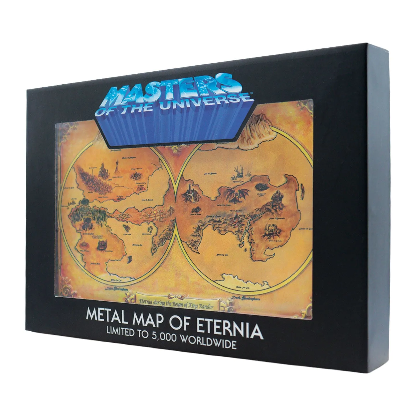 Fanattik Masters of the Universe Eternia Metallkarte Limited Edition