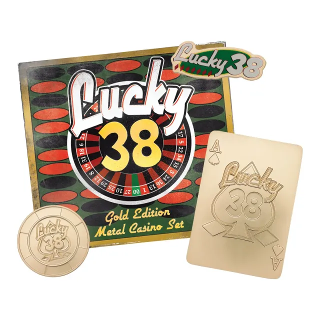 Fallout New Vegas Lucky 38 Casino-Set Goldoptik