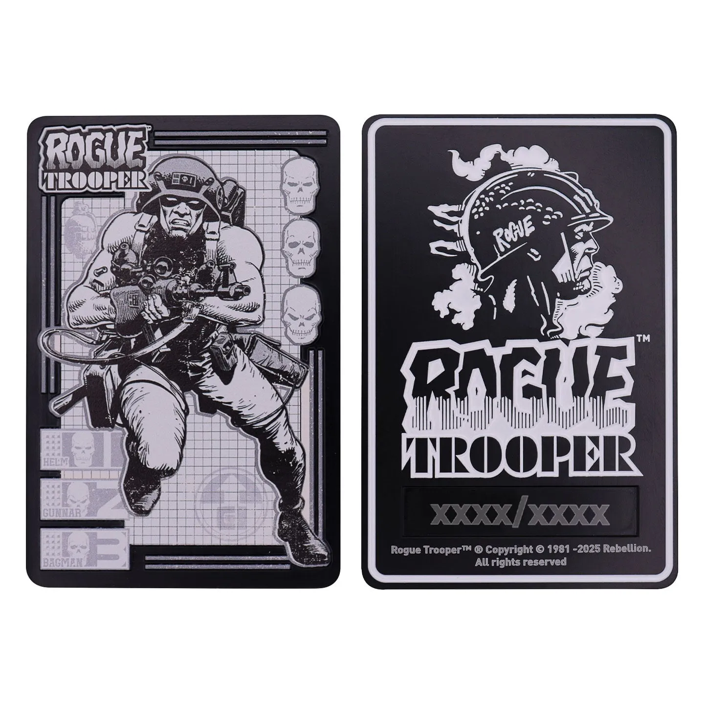 Fanattik 2000 AD Rogue Trooper Barren 90x62mm limitiert