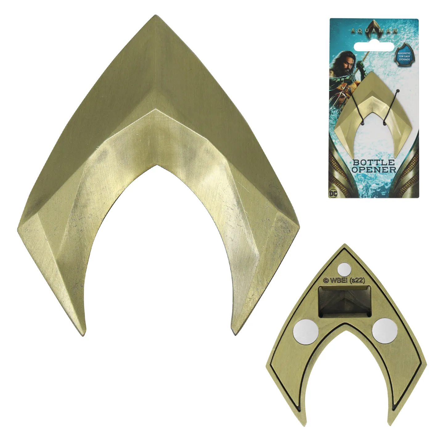 Fanattik DC Aquaman Insignia Flaschenöffner magnetisch