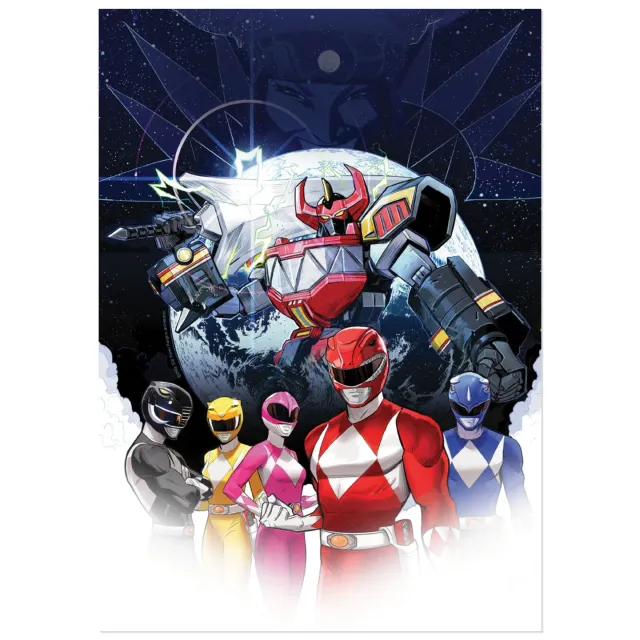 Fanattik Power Rangers Limited Edition Artprint A3 995 Stück