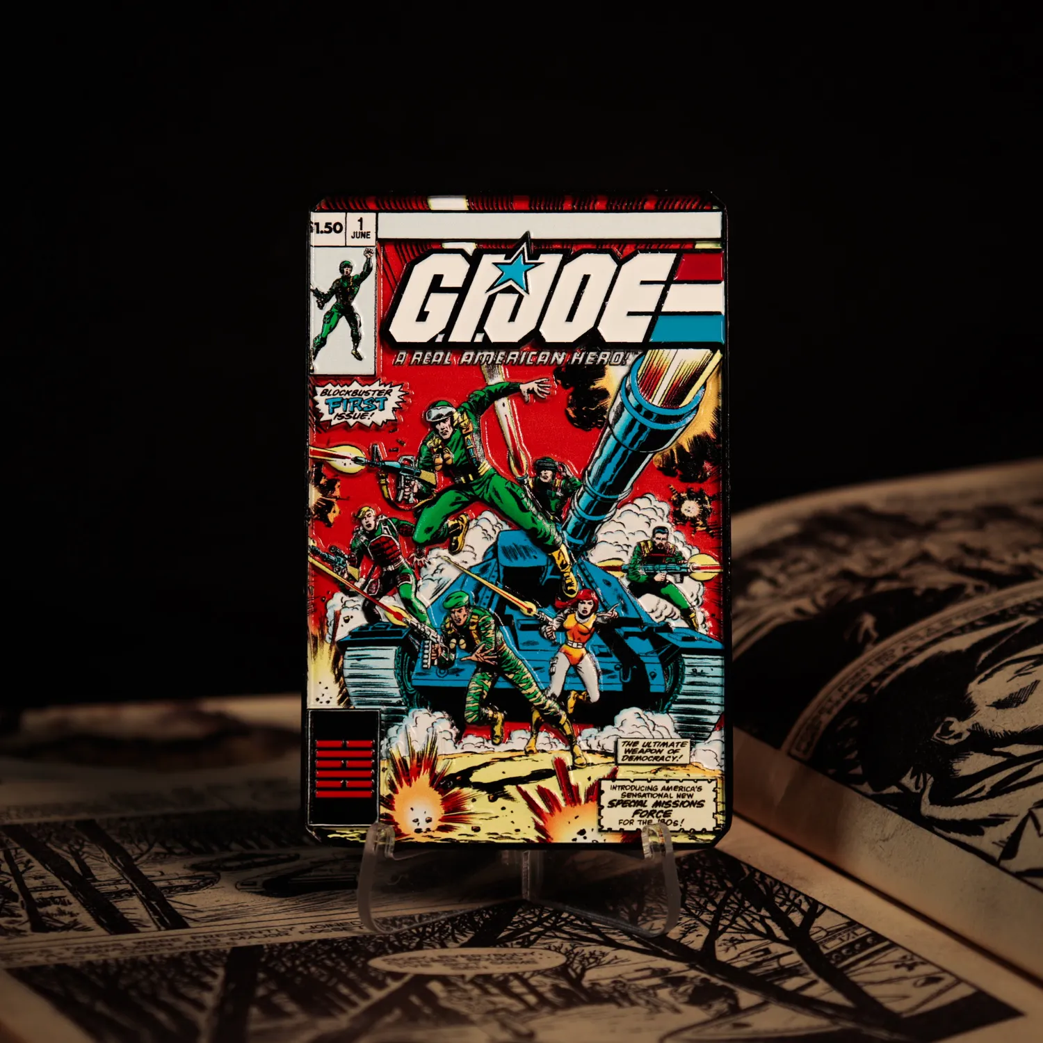 Fanattik G.I. Joe A Real American Hero #1 Sammelbarren limitiert