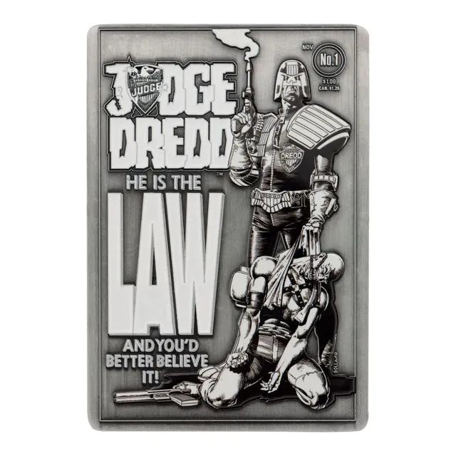 Fanattik 2000 AD Judge Dredd Comic Cover Barren limitiert