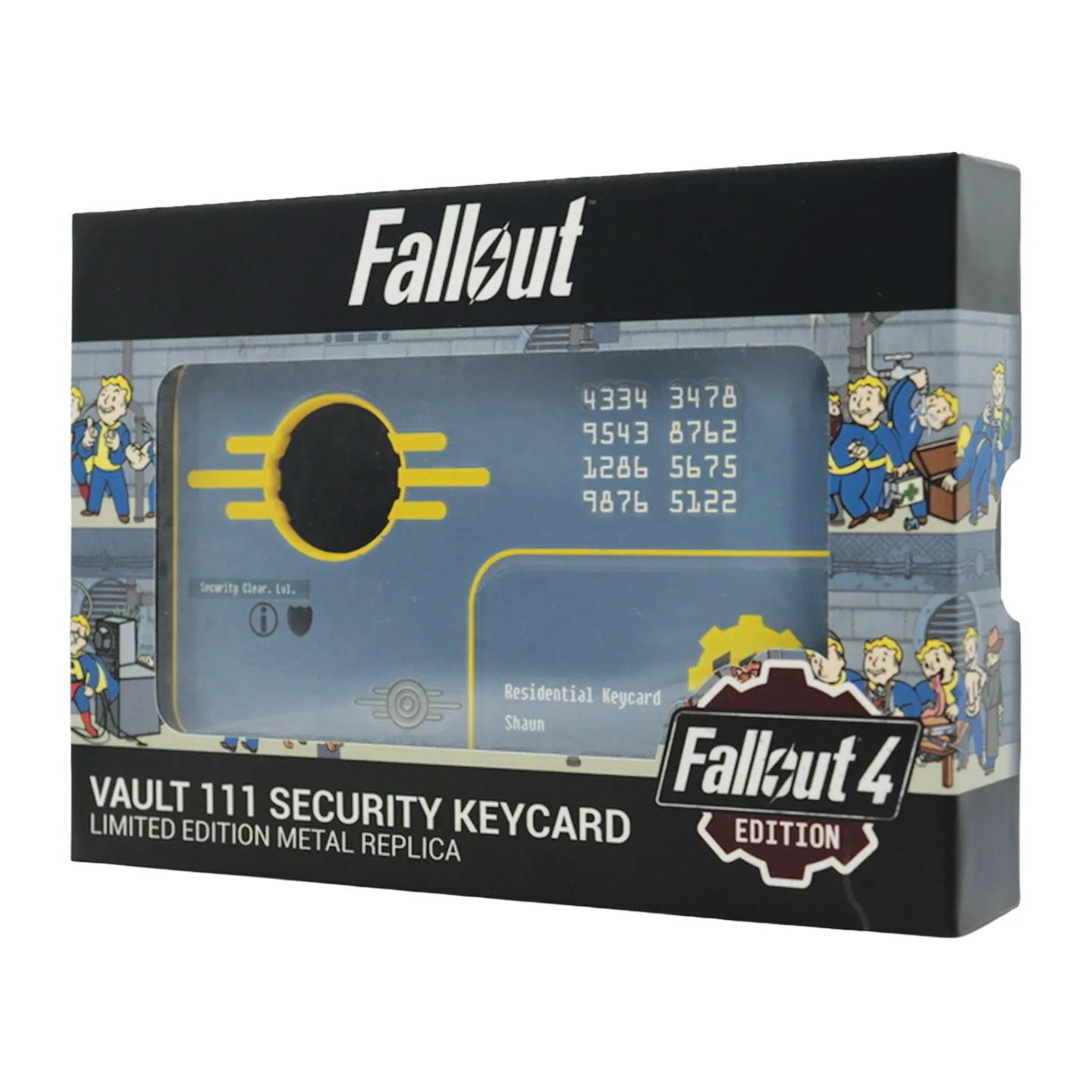 Fanattik Fallout 4 Vault 111 Keycard Replik limitiert