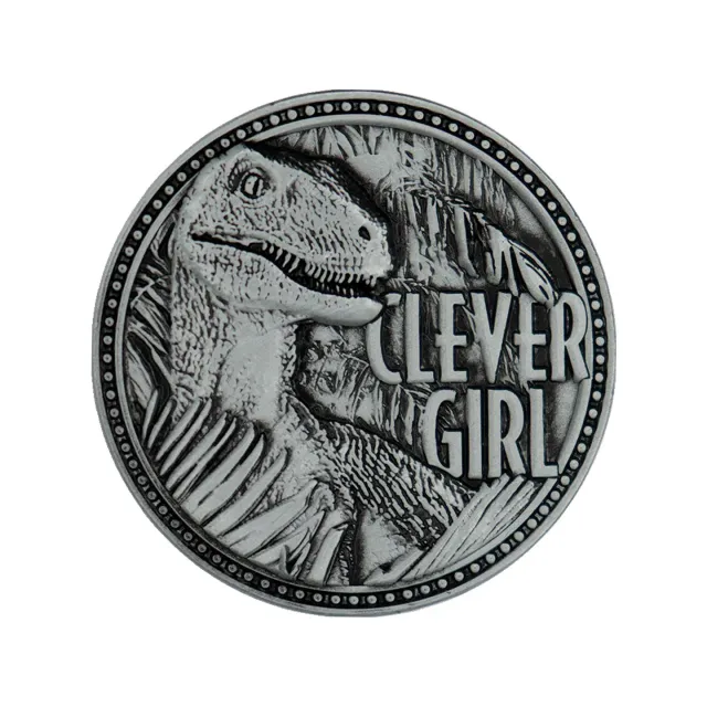 Fanattik Jurassic Park Clever Girl Münze limitiert 5000