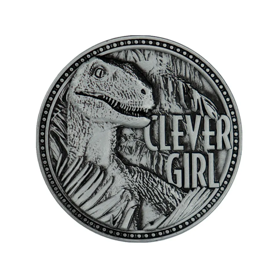 Fanattik Jurassic Park Clever Girl Münze limitiert 5000