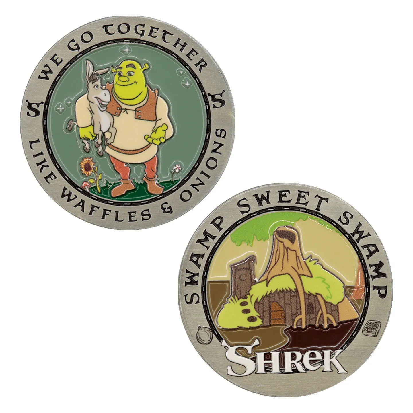 Fanattik Shrek Swamp Sweet Swamp Münze 38mm limitiert