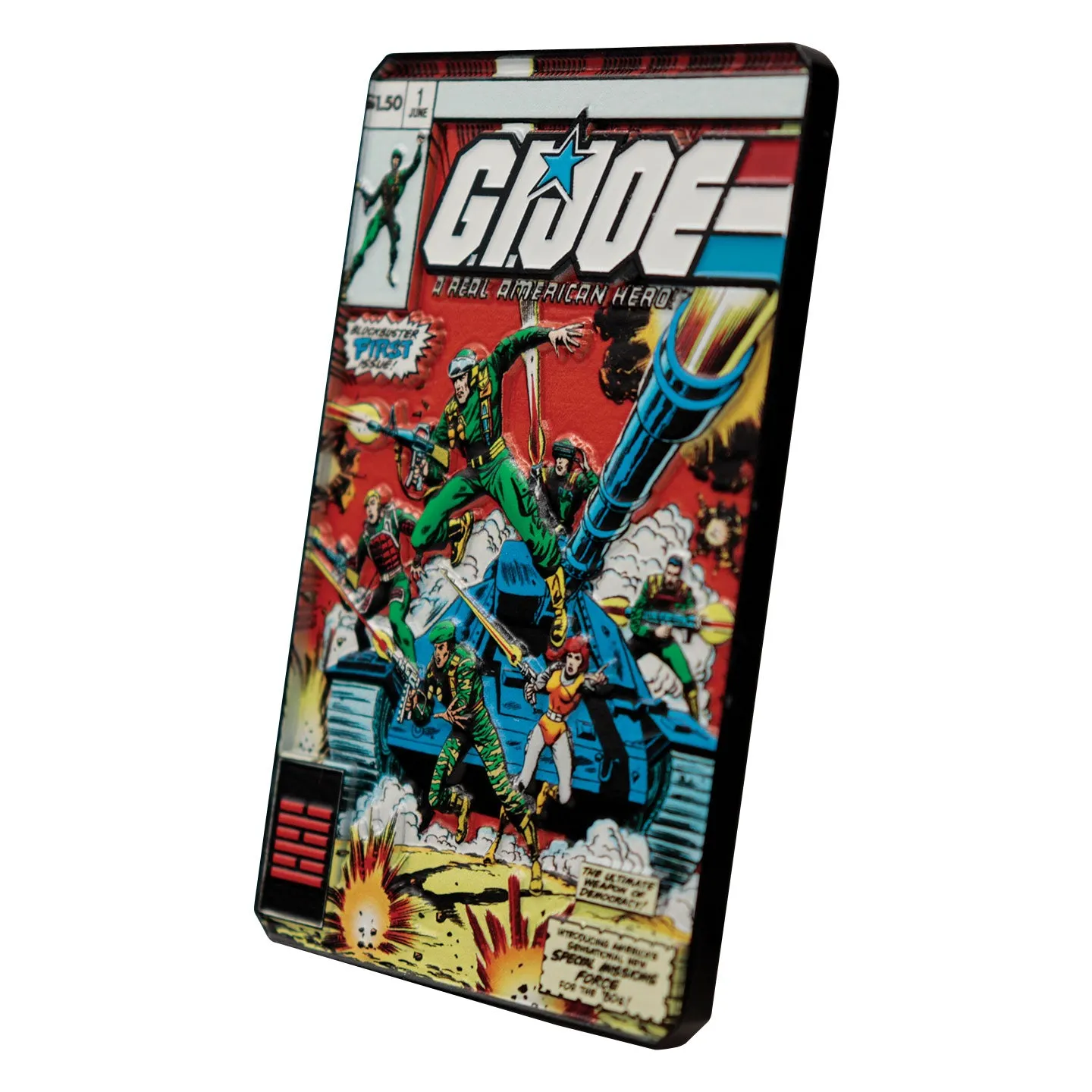 Fanattik G.I. Joe A Real American Hero #1 Sammelbarren limitiert