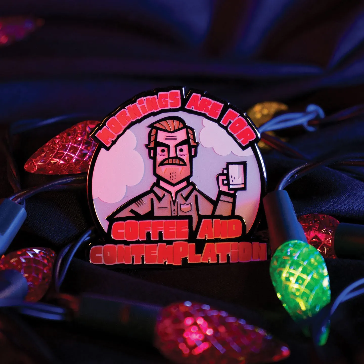 Fanattik Stranger Things Hopper Pin Anstecker 45mm limitiert