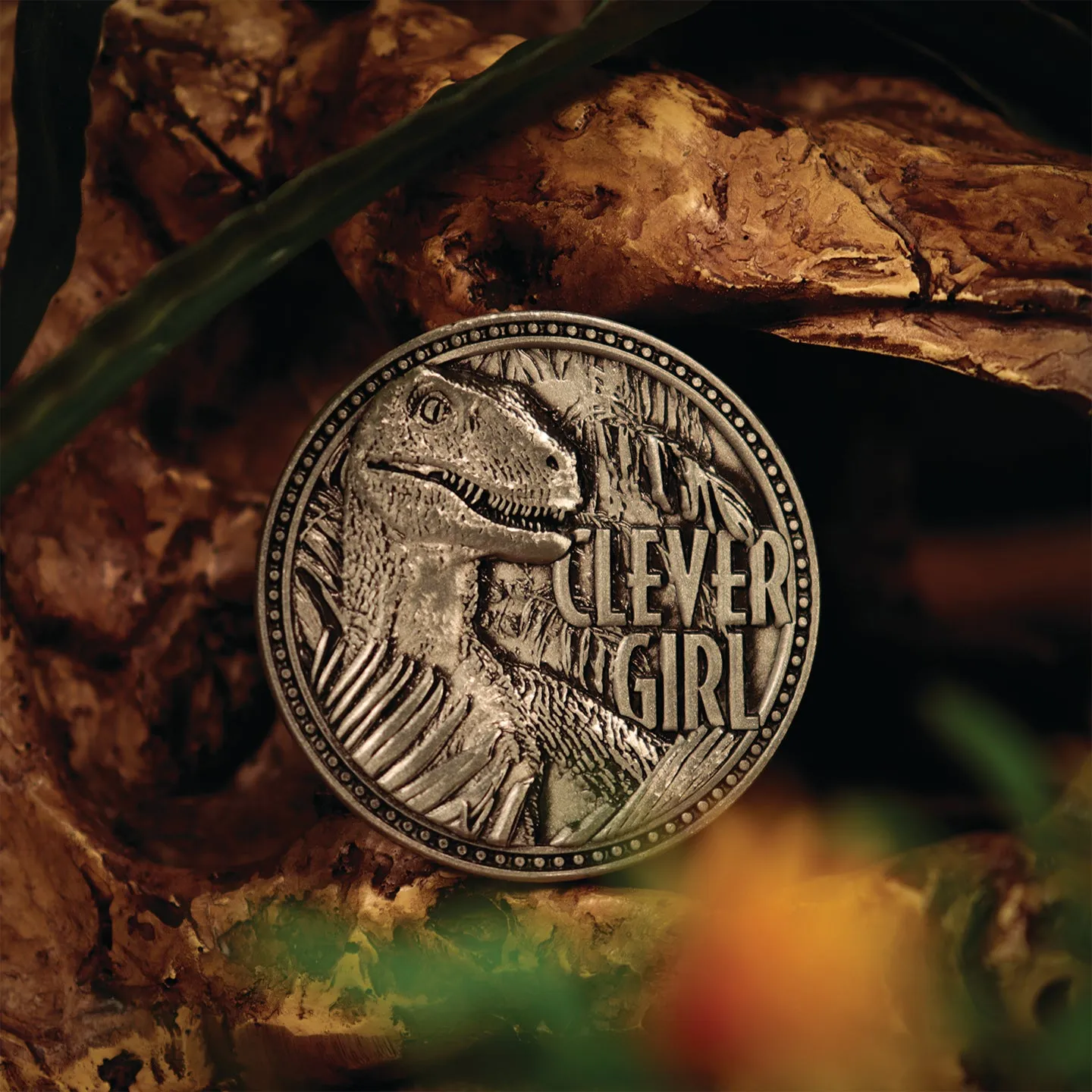 Fanattik Jurassic Park Clever Girl Münze limitiert 5000