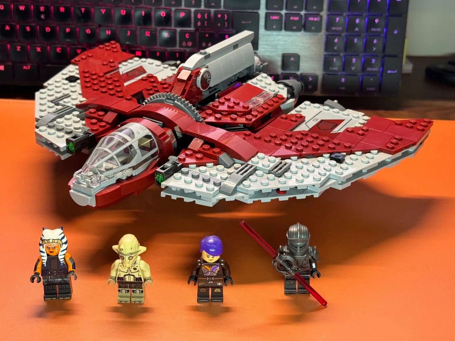 LEGO Star Wars Ahsoka Tanos T-6 Jedi Shuttle 75362