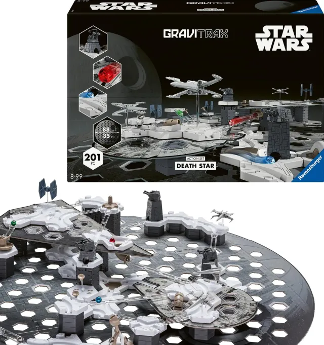 Ravensburger GraviTrax Action-Set Death Star Kugelbahn 200 Teile