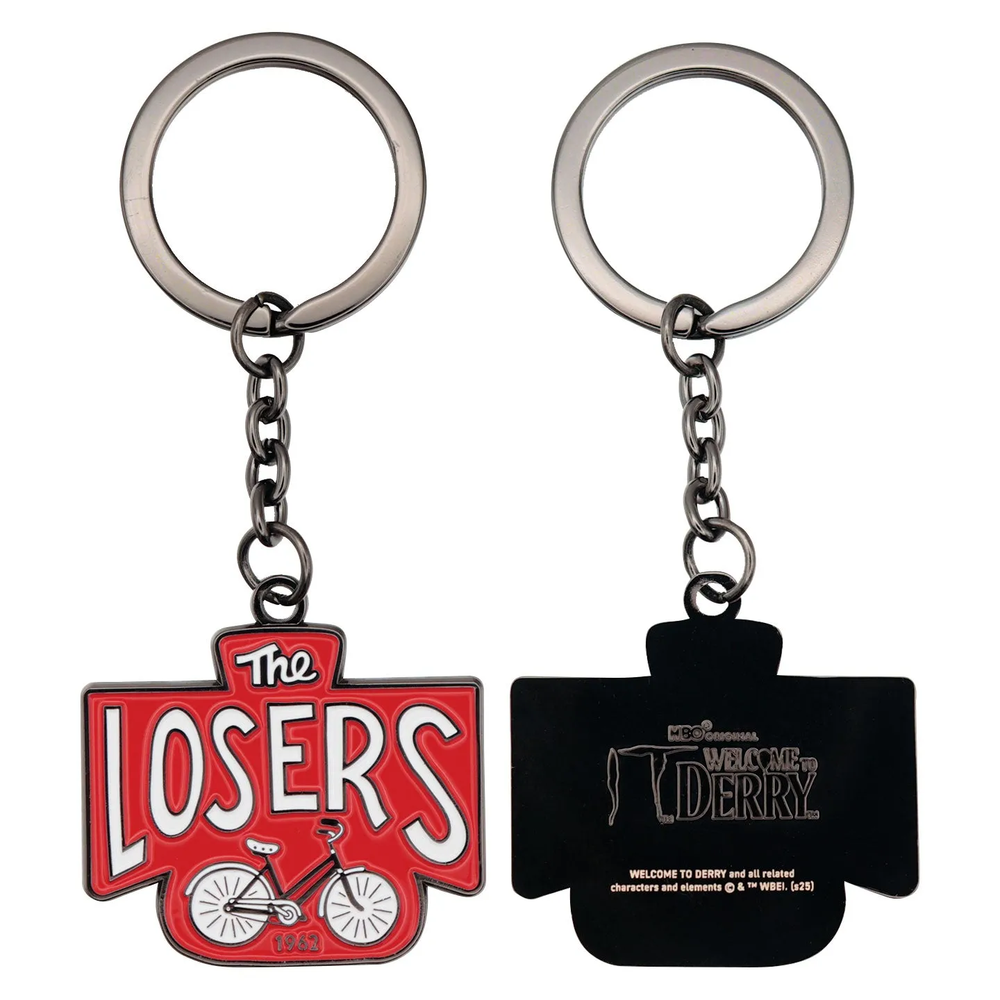 Fanattik IT: Welcome to Derry - The Losers Keyring Schlüsselanhänger 45 x 38,3 mm