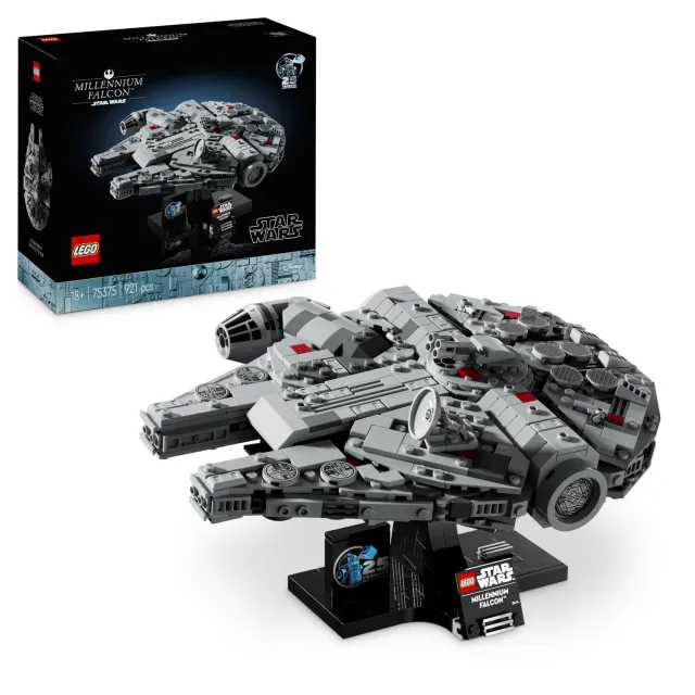 LEGO Star Wars Millennium Falke 75375 Ausstellungsmodell 921 Teile