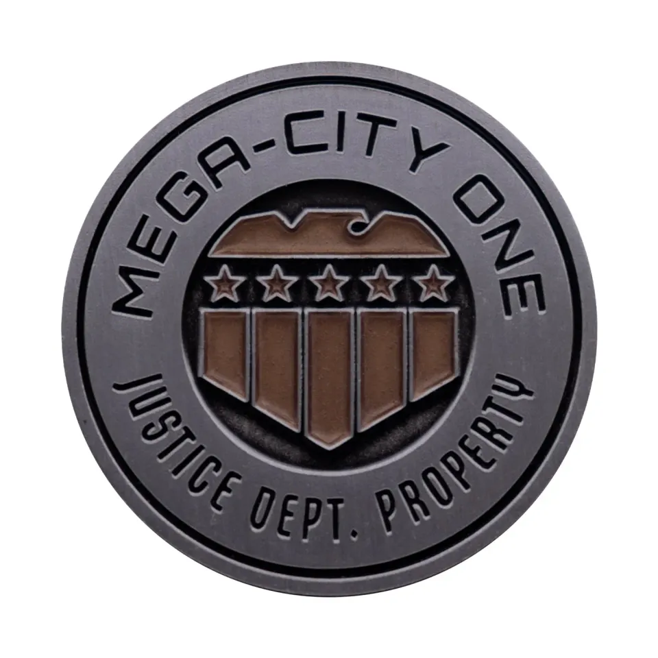 Fanattik 2000 AD Judge Dredd Mega-City One Münze limitiert